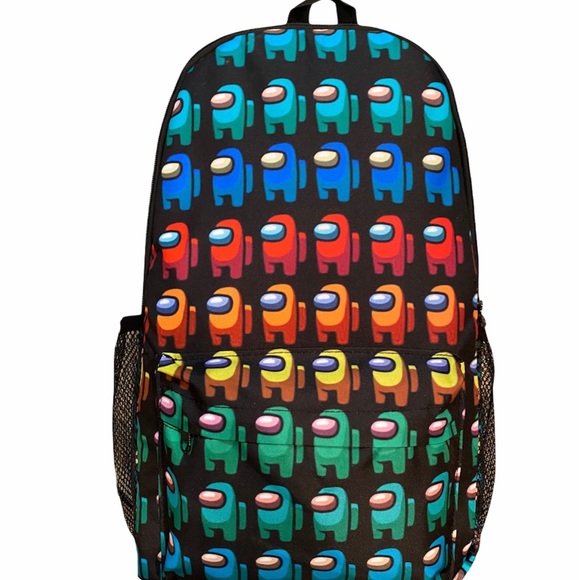 New Among Us Multicolor Backpack - Picture 1 of 7